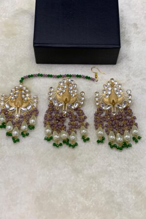 Pehnaaz Peacock Chandelier Set