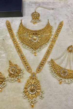 18k Gold Plated Bridal Set