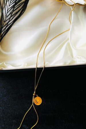 Stainless steel adjustable coin chain