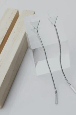925 Sterling Silver Triangle Drops