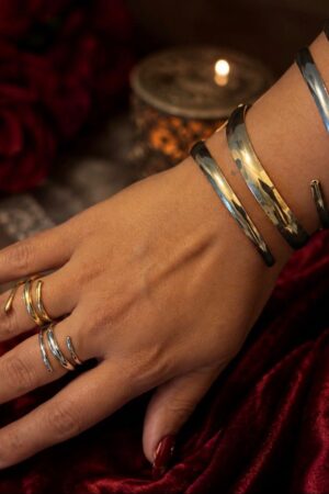Stainless steel Handcuff with ring