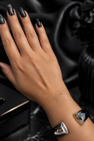 Open sterling silver Handcuff