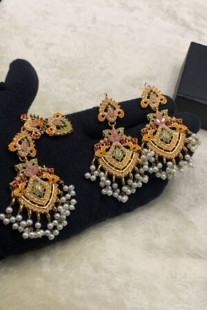 Ethnic Bindiya and Earrings set