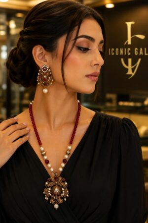 Ruby Radiance Turkish Maala Set