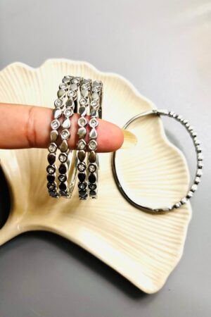 Stainless Steel Silver Braid Handcuff