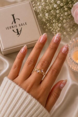 Bowtie Sparkle Statement Ring