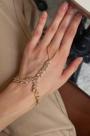 Gold/Silver leaves fingerlets
