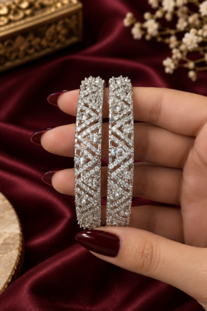 Silver Bangles